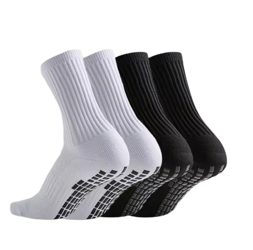 4x Pairs of Plain Grip Socks (mixed)