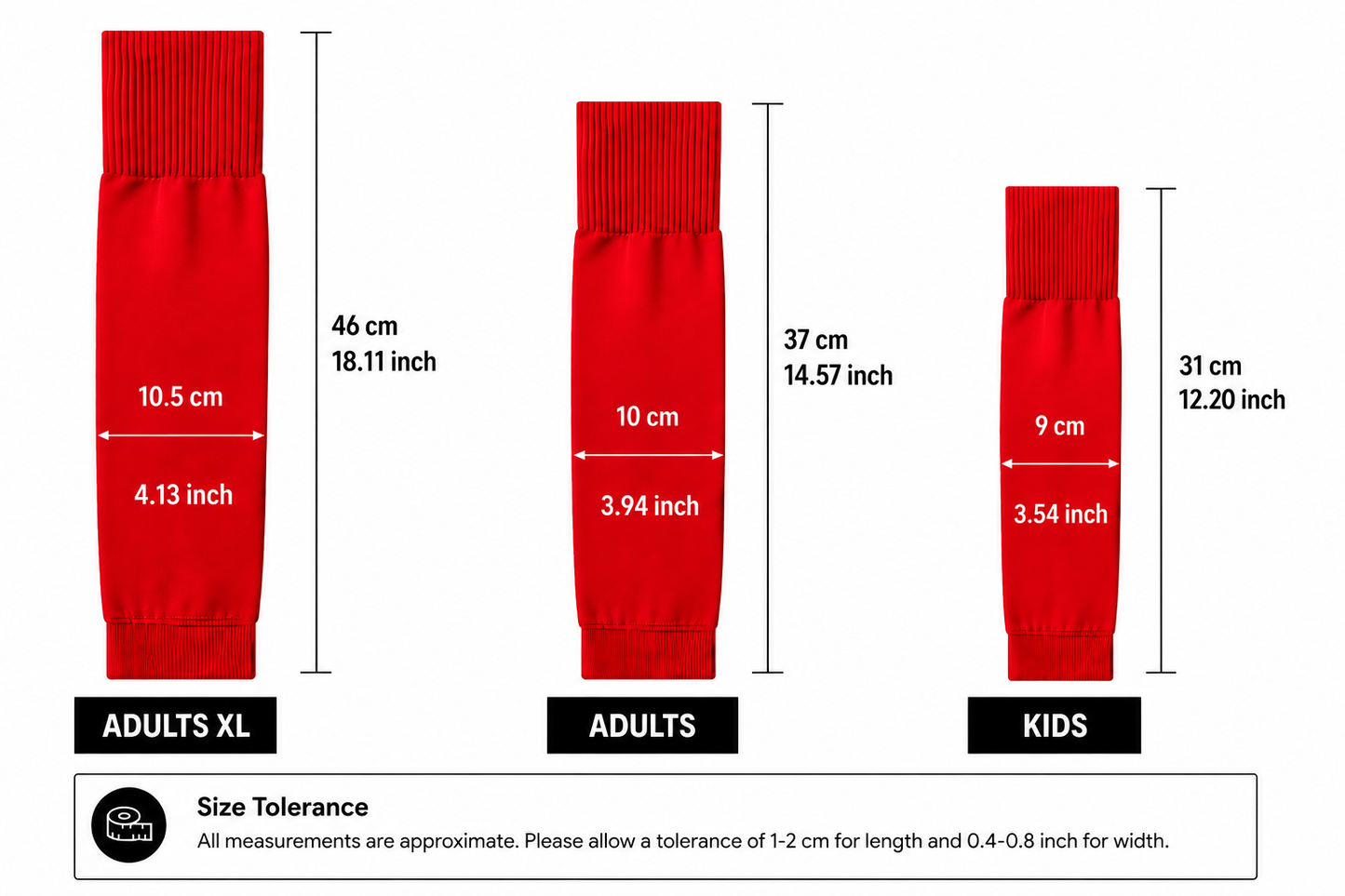 Red pre cuts