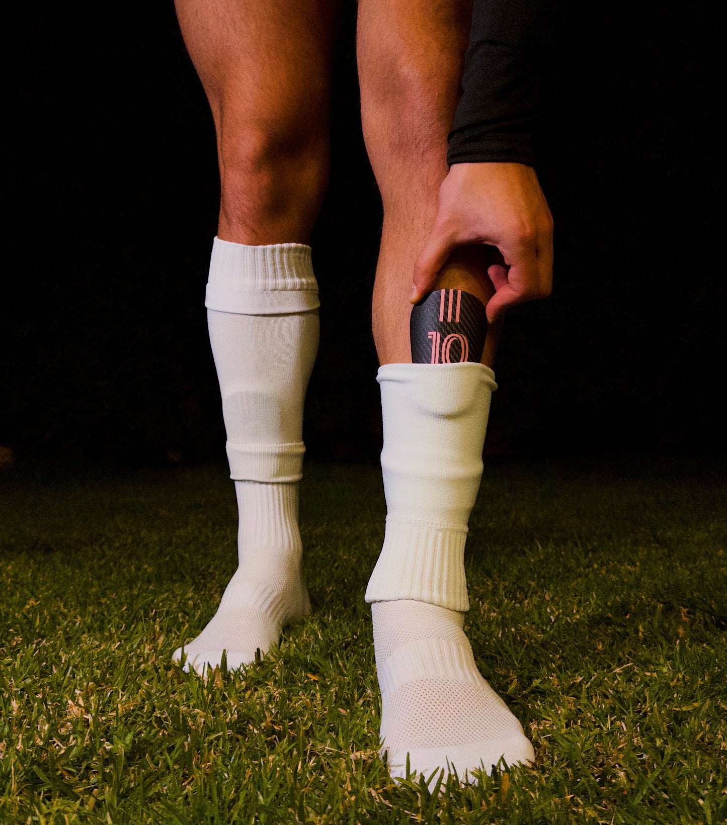 Messi Carbon Fibre Mini Shin Pads