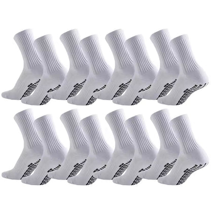 8x Pairs of Plain Grip Socks