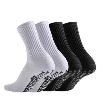 4x Pairs of Plain Grip Socks (mixed)