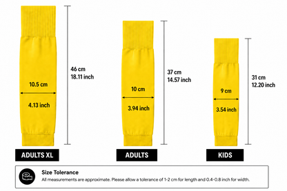 Yellow pre cuts