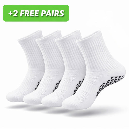 4x Pairs of Plain Grip Socks (Special Edition)
