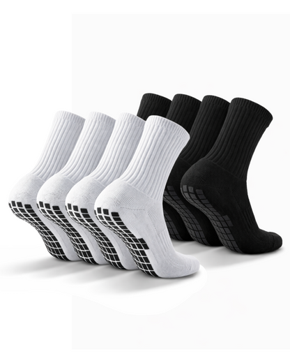 8x Pairs of Plain Grip Socks (Mixed)
