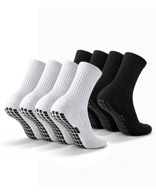 8x Pairs of Plain Grip Socks (Mixed)
