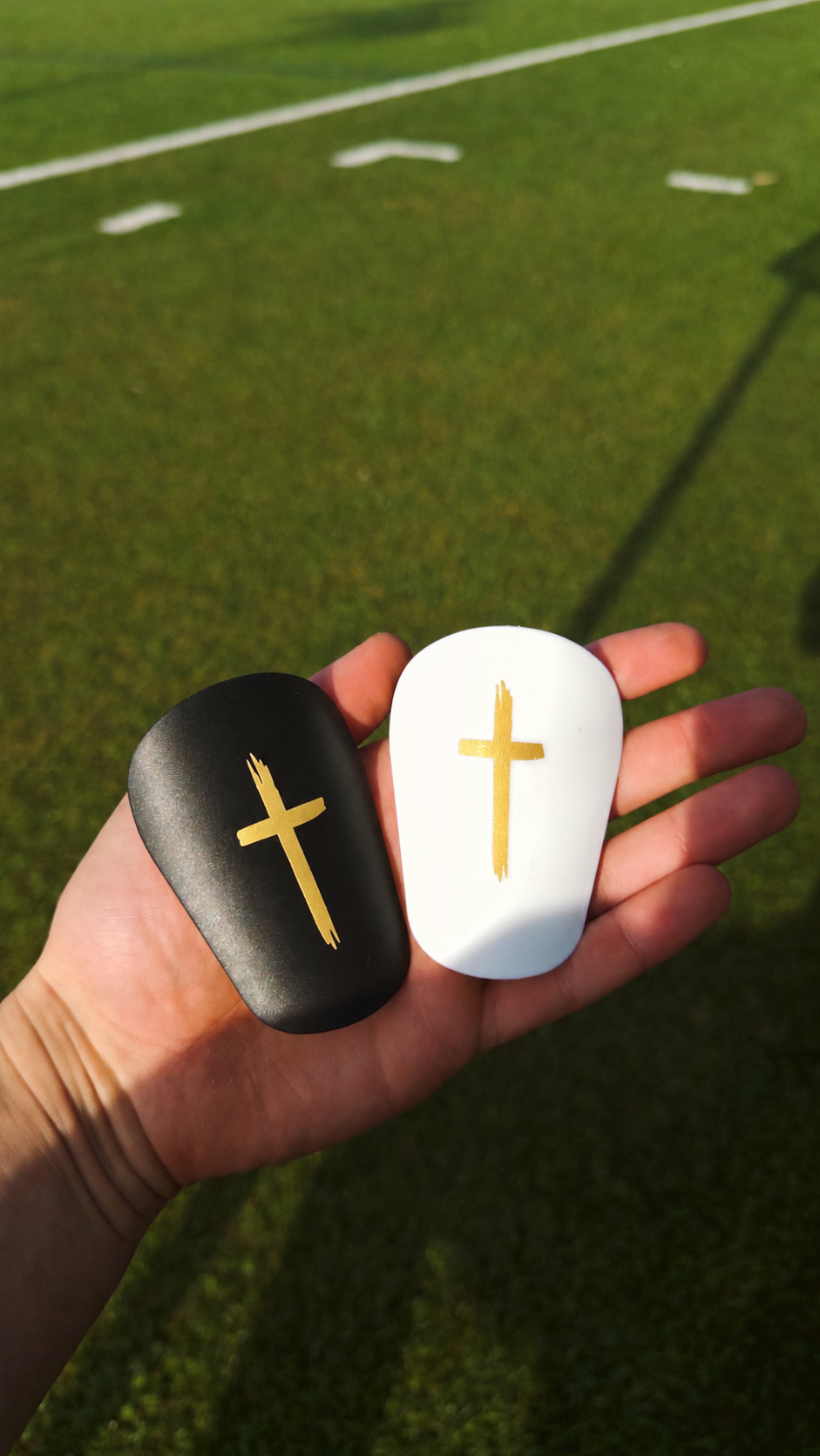 Black Cross Mini Shin Pads (Limited Edition)