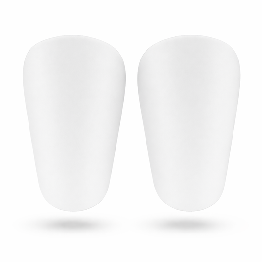 White Mini Shin Pads